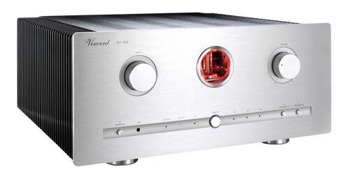 VINCENT SV-700 - Hybridní integrovaný zesilovač třídy A, 2 x 100 W, XLR, DAC