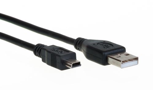 AQ KCD - kábel Mini USB 5pin M - USB 2.0 A kábel M