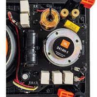 JBL STUDIO 6-8IW - dvoupásmový vestavný reproduktor, 8"- bílý - obdélník, 60 W RMS (8)
