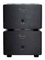 VINCENT PHO-500 - Phono MM/MC předzesilovač + oddělený napájecí zdroj, USB-B, černý
