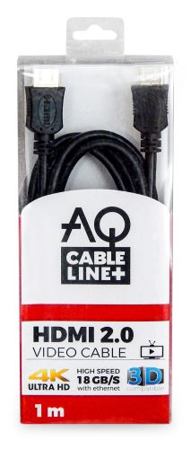 AQ BVH - HDMI 2.0 kábel 4K / UHD