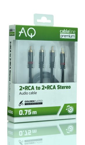 PX43007 audio kabel - 2 x RCA - 2 x RCA
