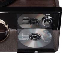 Denver MRD-180 - Minisystém s gramofonem, FM/DAB+, přehrává kazety, CD, USB, Bluetooth (7)