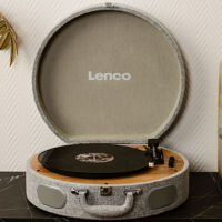 Lenco LS-66GY - gramofon s reproduktory a přenoskou AT-3600 (10)