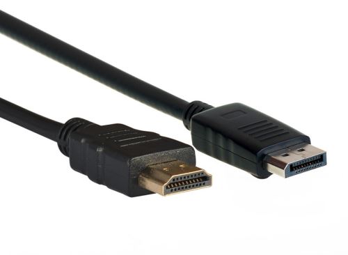 AQ KVU020 - kábel DisplayPort samec - HDMI samec, dĺžka 2m