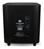 JBL STUDIO 650P - Aktivní subwoofer, 10", 250 W RMS - tmavé dřevo (3)