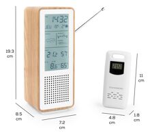 Thomson WS102T - FM rádio s Bluetooth a meteostanicí (7)