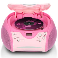 Lenco SCD-24 - přenosné stereo FM rádio s CD (3)