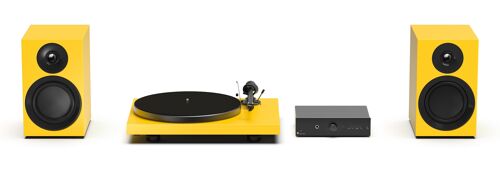 Pro-Ject Colourful Audio System E - All-in-one Hi-Fi systém s gramofonem