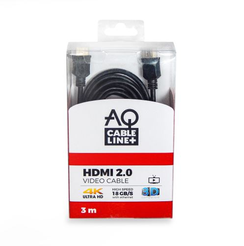 AQ BVH - HDMI 2.0 kábel 4K / UHD
