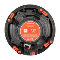 JBL B 6IC - vestavný reproduktor, 6,5"- 30 W bílý - kulatý (3)