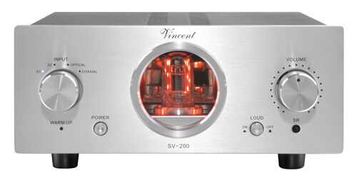 VINCENT SV-200 - Hybridní integrovaný zesilovač s DAC v MIDI formátu