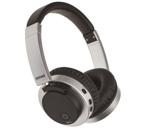 Denver BTN-206BLACK - Bezdrôtová Bluetooth slúchadlá