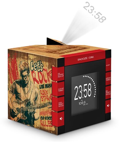 Bigben RR70PROCKWOOD - radiobudík s projekcí