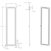 JBL WB54 - Montážní rám pro reproduktory JBL Synthesis SCL-6 (1)