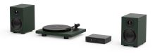 Pro-Ject Colourful Audio System - All-in-one Hi-Fi systém s gramofonem - Satin Green