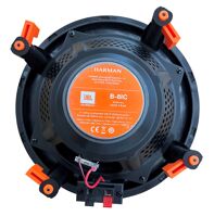 JBL B 8IC - vestavný reproduktor, 8"- 40 W bílý - kulatý (3)
