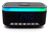 Denver ECQ-112B - budík s bezdrátovým nabíjením, Bluetooth a RGB osvětlením
