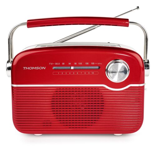 Thomson RTS450BT - přenosné FM rádio s Bluetooth a solárním nabíjením