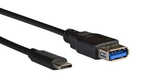 AQ KCI002 - prechodka USB 3.0 AF - USB 3.1 CM, dĺžka 0,2m