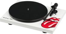 Pro-Ject ART Debut III Rolling Stones White + 0M10