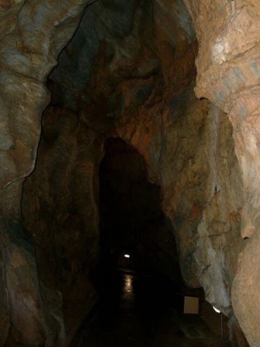 AQ outdoor v jaskyni