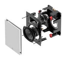 JBL STUDIO 6-8IW - dvoupásmový vestavný reproduktor, 8"- bílý - obdélník, 60 W RMS (6)