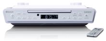 Lenco KCR-150 white - Kuchynské rádio s Bluetooth 0,9 "biely LED displej