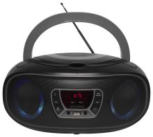 Denver TCL-212BT čierna / sivá Bluetooth Boombox s FM rádiom / CD / USB vstupom