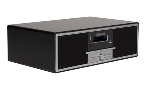 Denver MDA-250 black - Hudobný systém s DAB / FM rádiom, MP3, USB, CD a Bluetooth