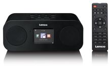 Lenco DIR-121BK - stereo rádio internetové / FM/DAB+ s Bluetooth (1)