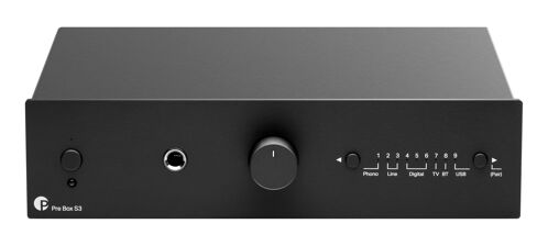 Pro-Ject Pre Box S3 - audiofilský předzesilovač s analogovými a digitálním vstupy