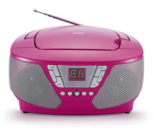 Bigben CD60STICK - přenosné FM rádio s CD přehrávačem a samolepkami
