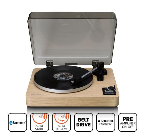 Lenco LBTA-166SI - plně automatický gramofon s Bluetooth