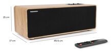 Thomson WS852 - dřevěný Bluetooth reproduktor 150 W s DO, HDMI, optika (8)