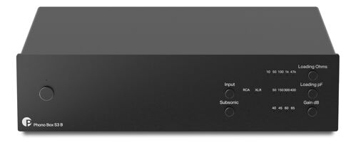 Pro-Ject Phono Box S3 B - Plně symetrický gramofonový předzesilovač