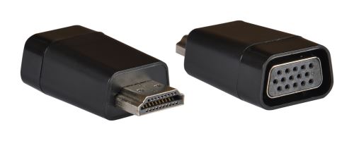 KV107 - adaptér HDMI samec - VGA (D-SUB) samice