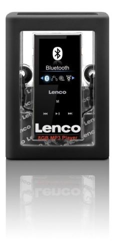 Lenco Xemio-760 Black - MP4 prehrávač, 8GB s Bluetooth čierny