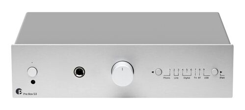 Pro-Ject Pre Box S3 - audiofilský předzesilovač s analogovými a digitálním vstupy