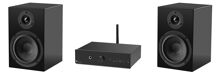 Pro-ject Easy Set - Stereo set zesilovače a reproduktorů, černá